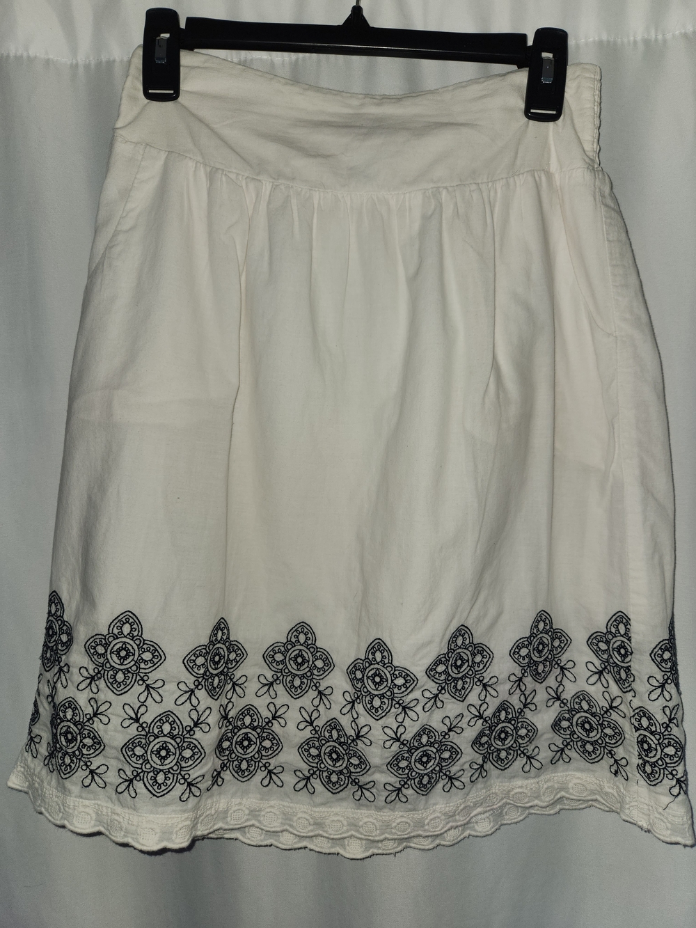 Women's Embroidered A-Line Skirt #whimsical #romantic #beach #intricate #resort